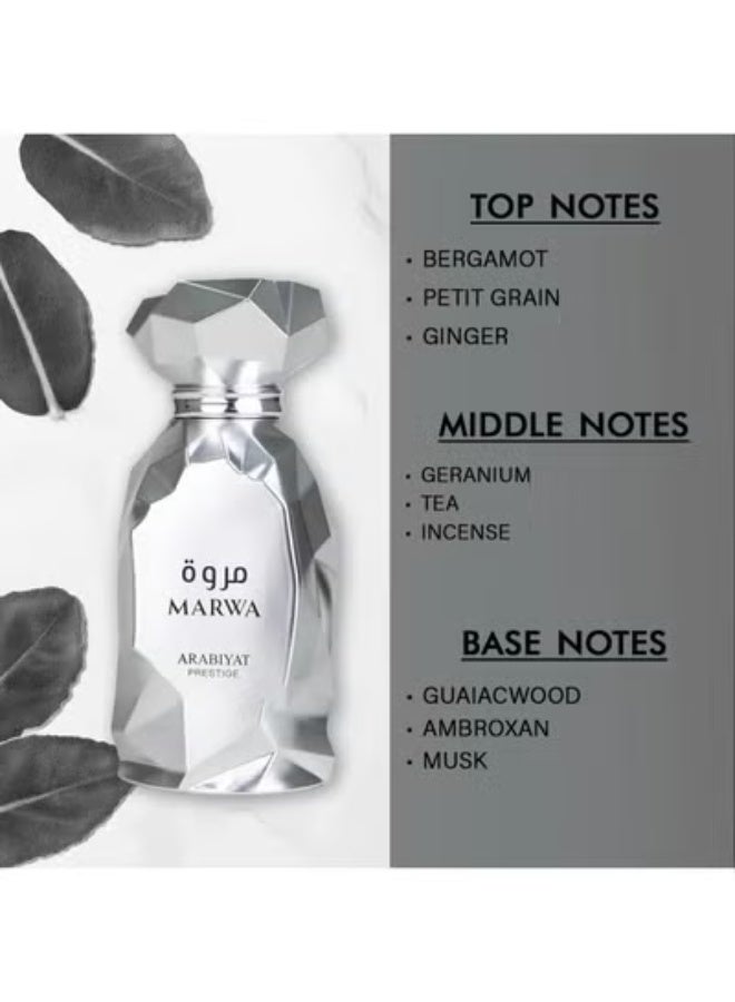 ARABIYAT PRESTIGE  Marwa EDP 100ml - Image 2