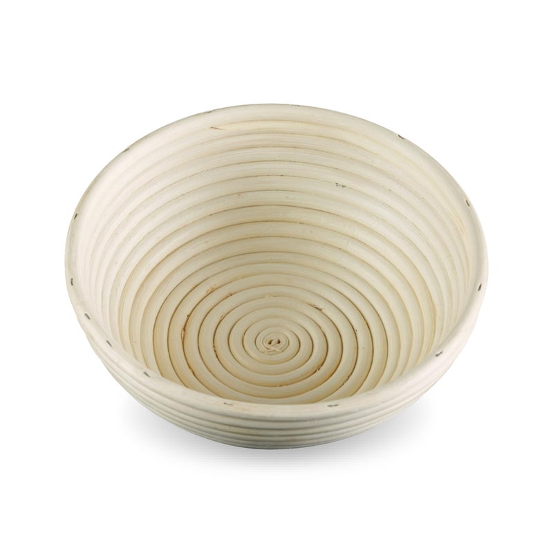 Frieling Frieling 8Inch Round Banneton Brotform Proofing Basket  Bread Dough Proofing  Serving Bowl for Bread Rising  Banneton Basket  Sourdough Bowl 