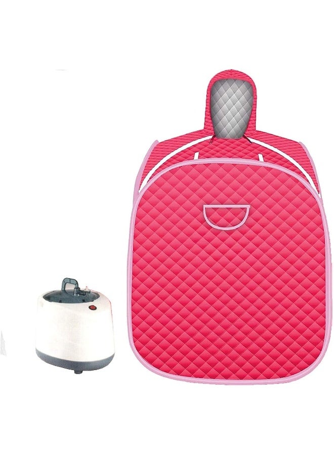 حمام ساونا منزلي مع تحكم في الحرارة والبخار - Image 1