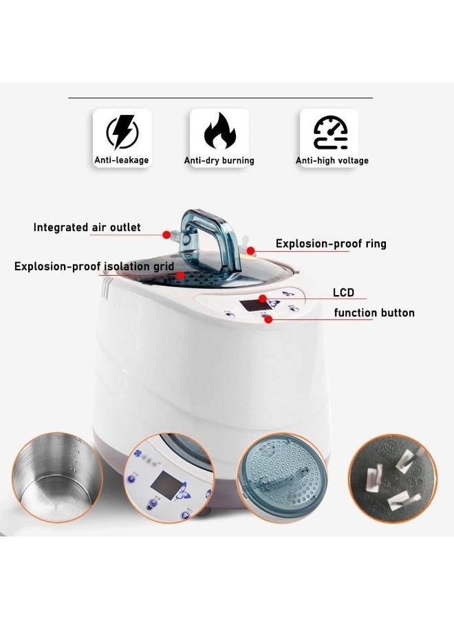 حمام ساونا منزلي مع تحكم في الحرارة والبخار - Image 5