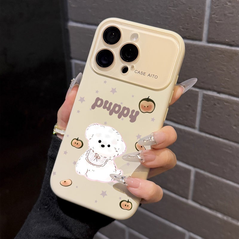 [with High-Definition Lens Film] Suitable for Apple 17 Promax Mobile Phone Protective Case Iphone16 Liquid Silicone 15 - Image 2