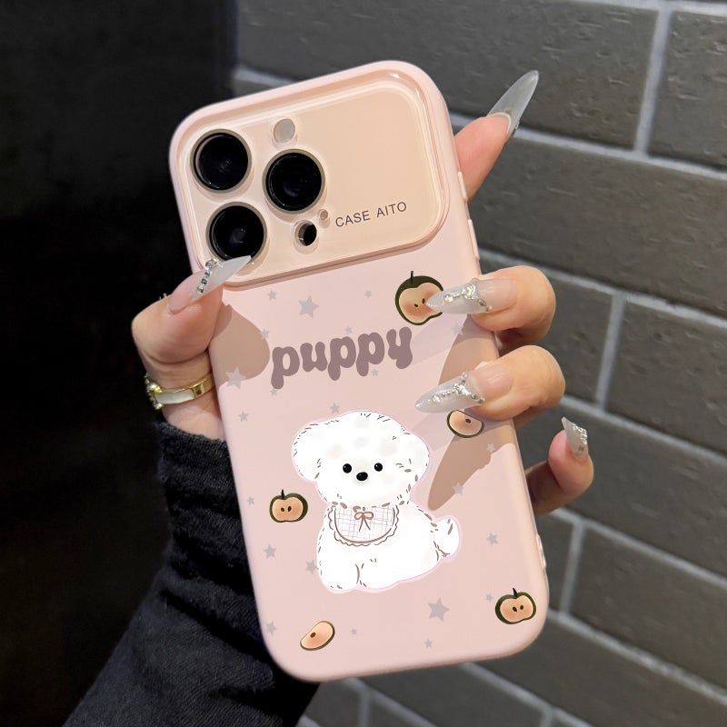 [with High-Definition Lens Film] Suitable for Apple 17 Promax Mobile Phone Protective Case Iphone16 Liquid Silicone 15 - Image 4