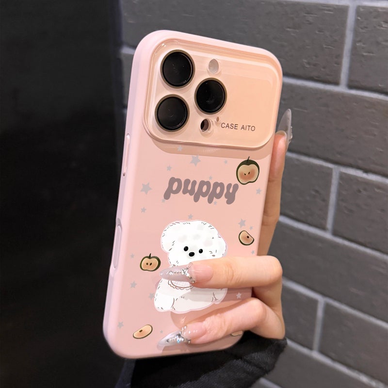 [with High-Definition Lens Film] Suitable for Apple 17 Promax Mobile Phone Protective Case Iphone16 Liquid Silicone 15 - Image 3