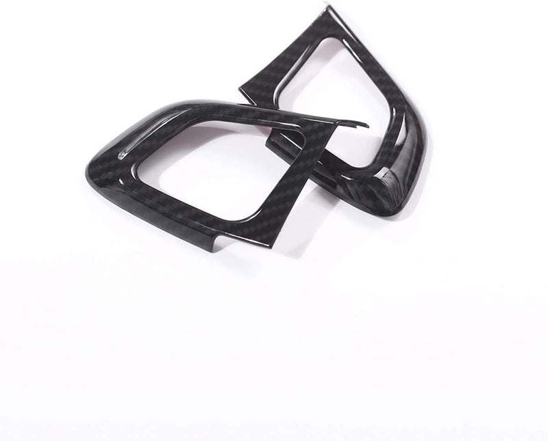 CHEYA ABS Carbon Fiber Style Steering Wheel Button Frame Trim for Land Rover Range Rover Evoque 2012-2017 - Image 5
