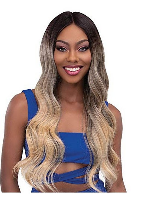 Hd Melt Extended Part Bella Lace Front Wig (M.Blyg/Caramel)