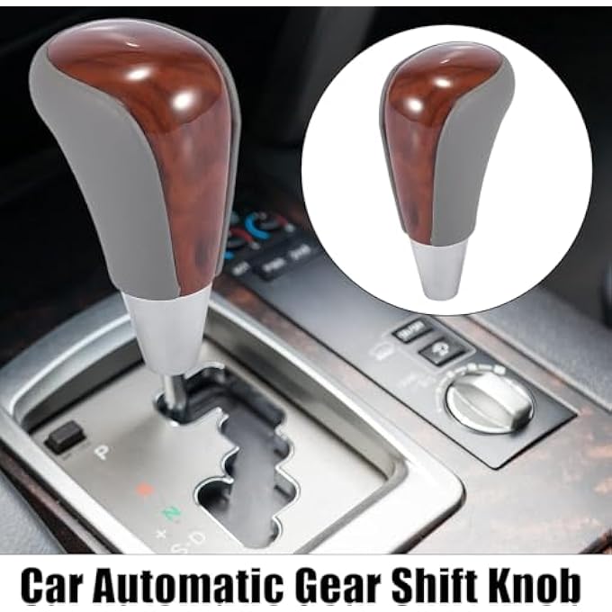 ريحني مقبض ناقل الحركة الأوتوماتيكي للسيارة لتويوتا RAV4 كامري كورولا رمادي بني - Image 3