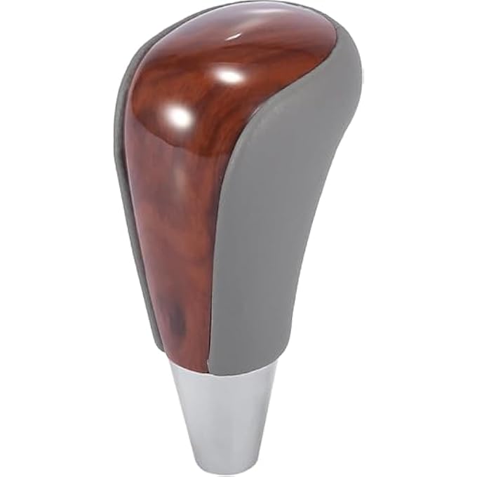 ريحني مقبض ناقل الحركة الأوتوماتيكي للسيارة لتويوتا RAV4 كامري كورولا رمادي بني - Image 1