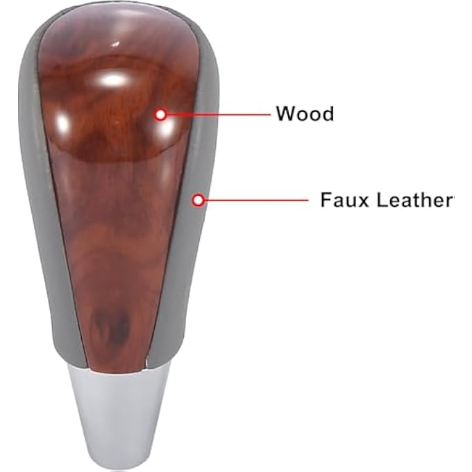 ريحني مقبض ناقل الحركة الأوتوماتيكي للسيارة لتويوتا RAV4 كامري كورولا رمادي بني - Image 4