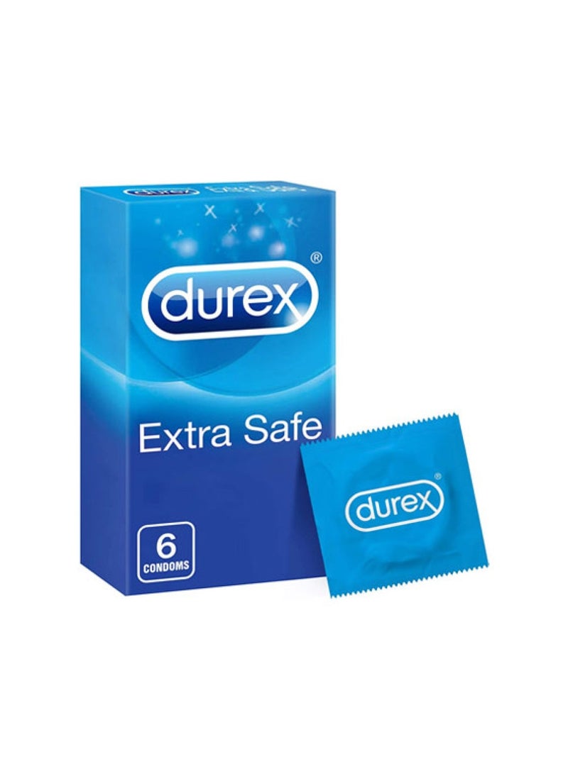 Pack of 6, Extra Safe Condoms