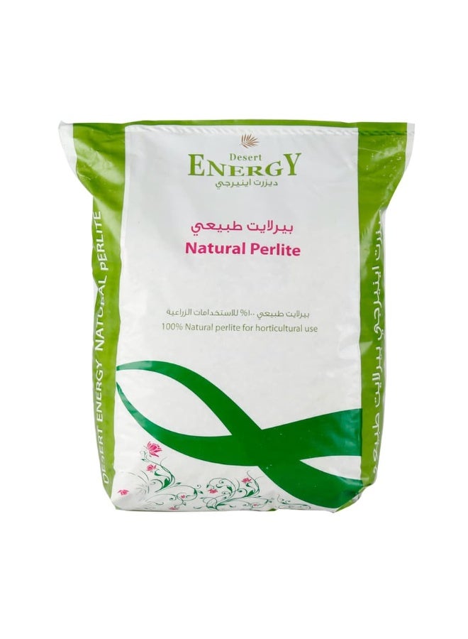 DESERT ENERGY Desert 100% Natural Perlite 10Ltr for Indoor outdoor plants - Image 1