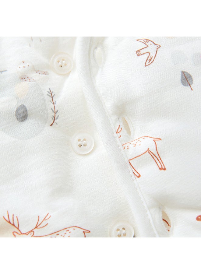 Tongtai Baby Vest Autumn And Winter Pure Cotton Baby Padded Clothing Boys And Girls Homewear Thickened Waistcoat Vest - Image 4