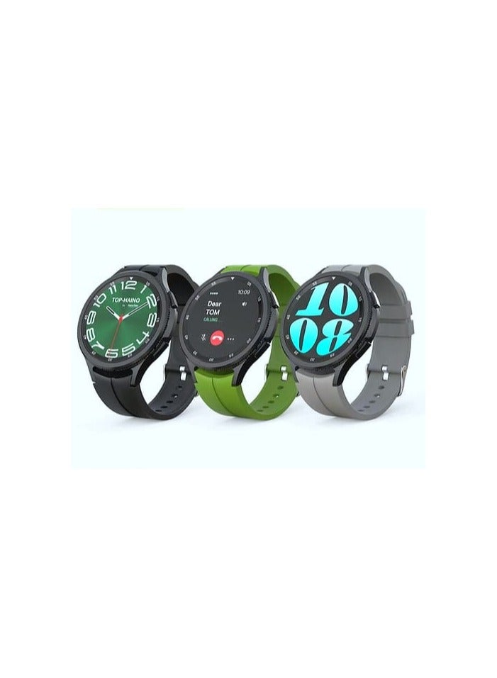 TOP The Haino Teko TOP-4 watch is one of the smart watches targeting users looking for elegant design and modern technologies Phone notifications support – to display calls and messages from different applications  - Image 2