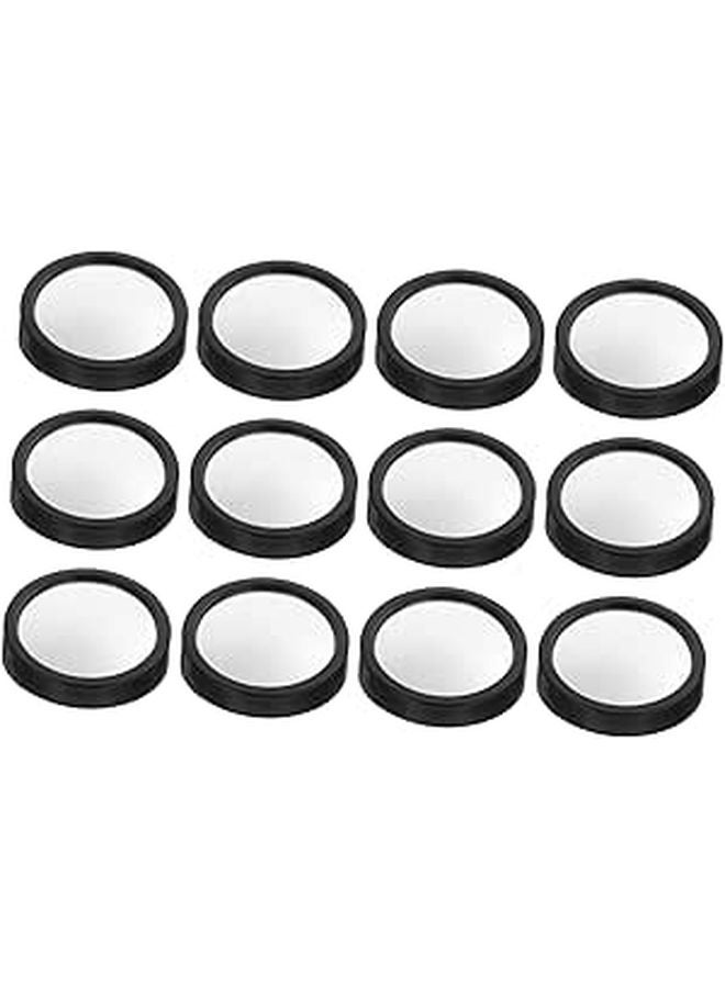 360 Degree Round Blindspot Rear View Mirror HD Water Resistant Adhesive Easy Installation - Image 1