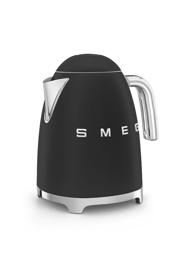 سميج Smeg 50's Style Electric Kettle, Black Matt - Image 3