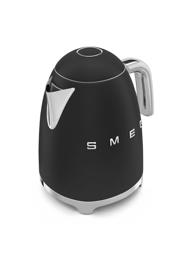 سميج Smeg 50's Style Electric Kettle, Black Matt - Image 5