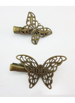 Yueton ?Pack Of 6 Vintage Hairpin Butterfly Dragonfly Flower Shape Hair Clip Headwear Lady Hair Accessories  - Image 5
