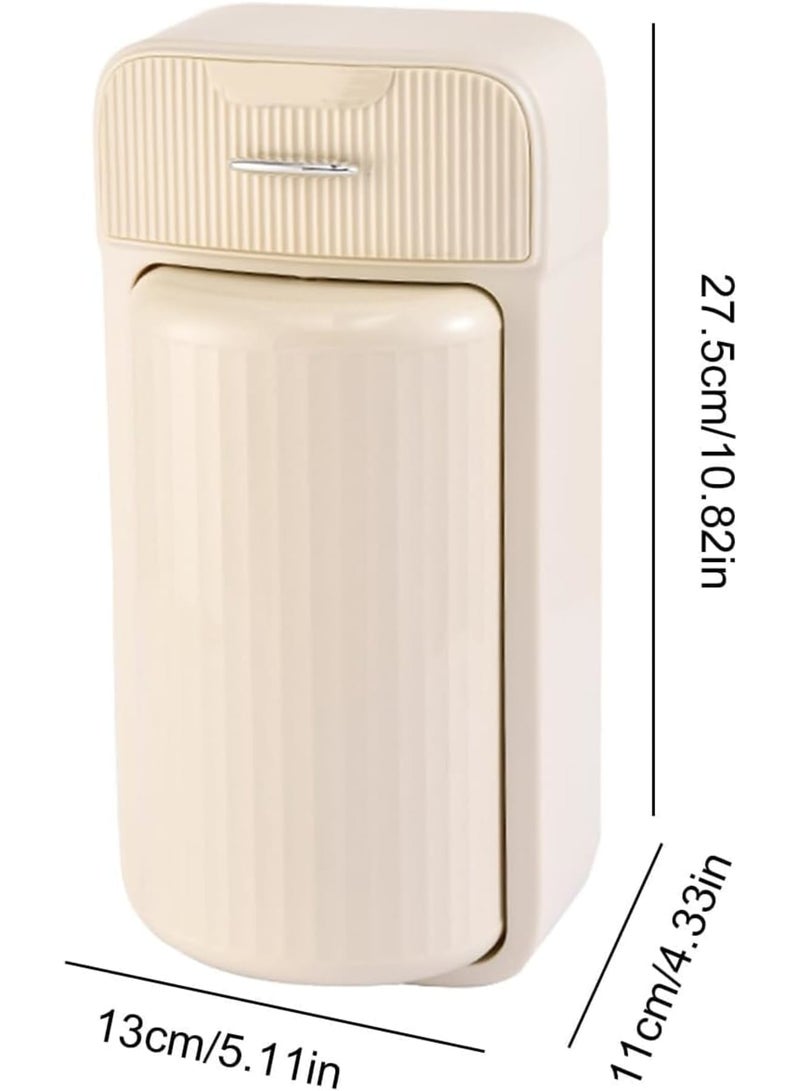 SOLARAE Spinning Makeup Organizer, Rotating Makeup Organizer, Multifunctional Makeup Jewelry Drawer, Desktop Beauty Display Stand for Lipsticks, for Make Up, Kitchen, Cosmetic(White) - Image 2