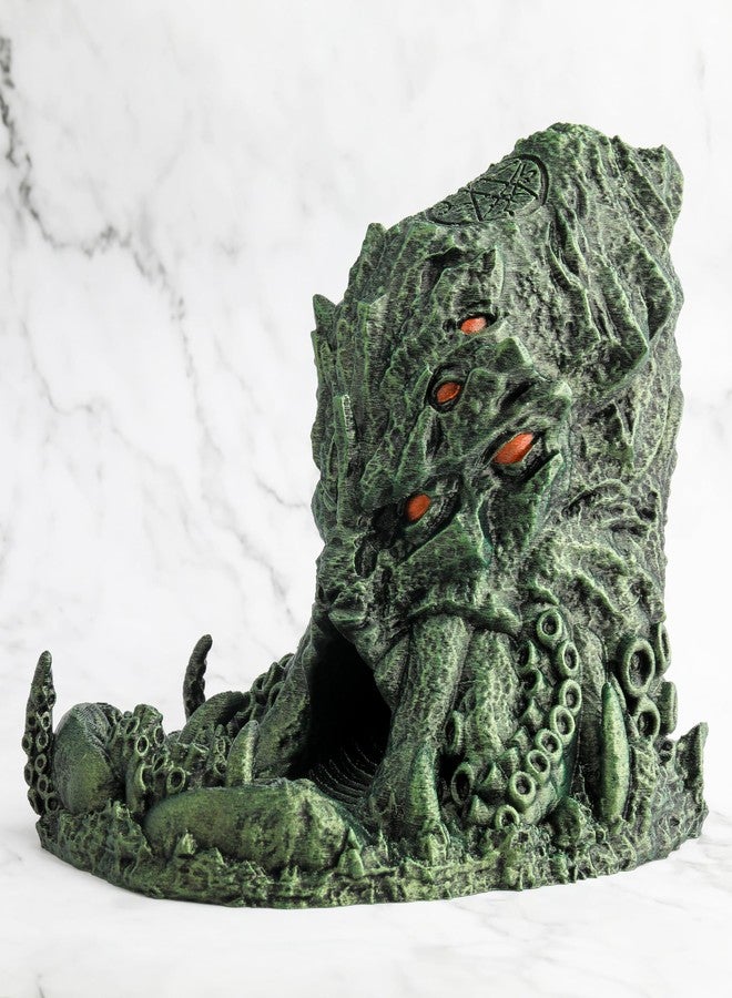 AUSPDICE DND Dice Tower and Tray for RPG Games, Cave Style Game Pieces for Dungeons and Dragons Role Playing Dice - Image 3