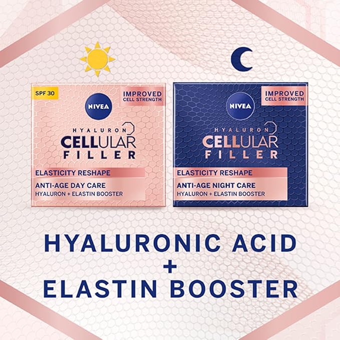 NIVEA Cellular Expert Lift AntiAge Day Cream 50ml AntiWrinkle Cream with Pure Bakuchiol and Two Types of Hyaluronic Acid Day Cream for Women AntiAgeing Face Cream - Image 4