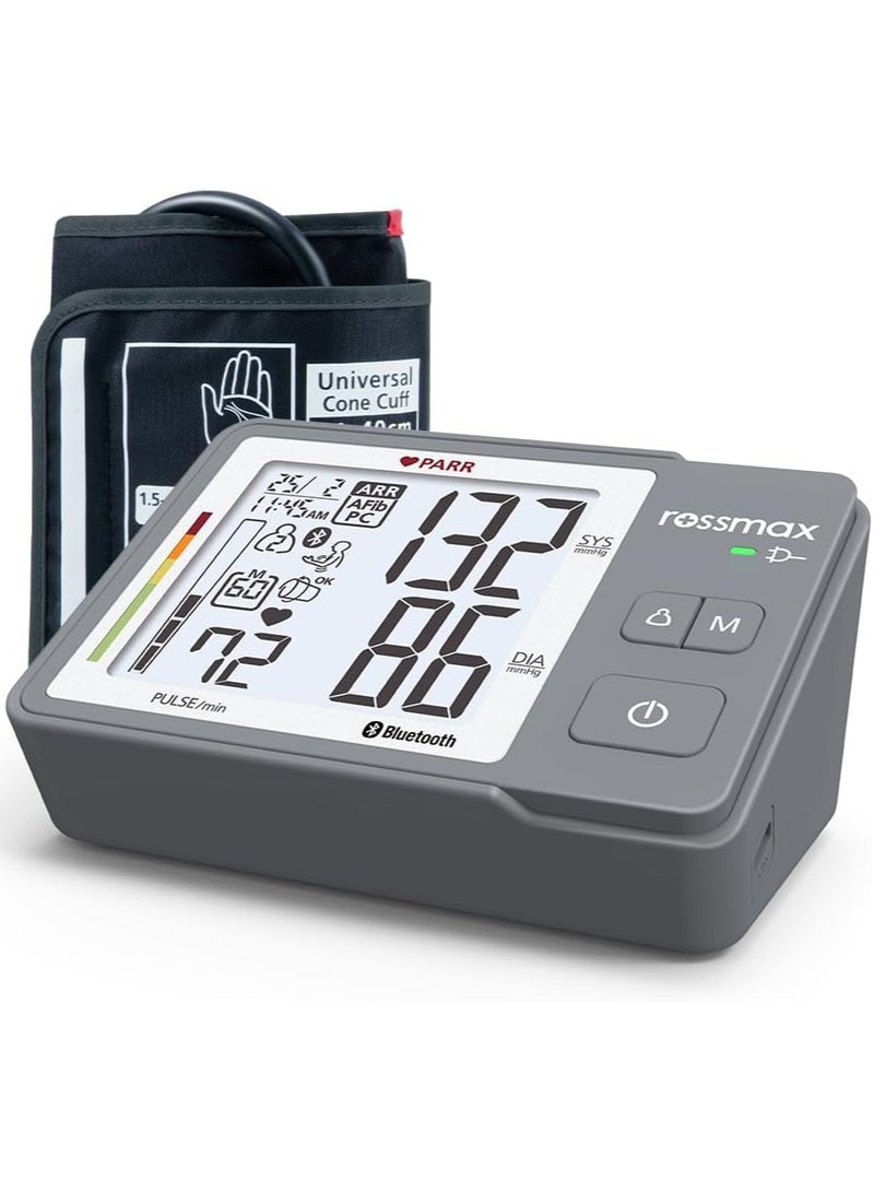 روزماكس جهاز قياس ضغط الدم للذراع العلوي Rossmax Z5 مع كشف الرجفان الأذيني والتوصيل بالهاتف الذكي - Image 2