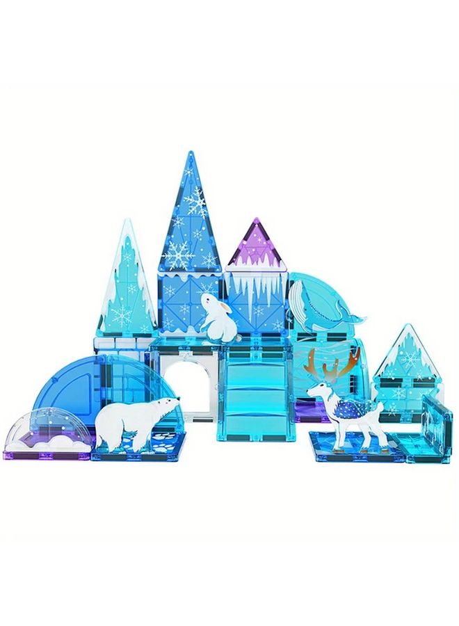 Multicolored 32pcs Magnetic Building Blocks STEM Educational Toy Set For Kids 3 - Image 3