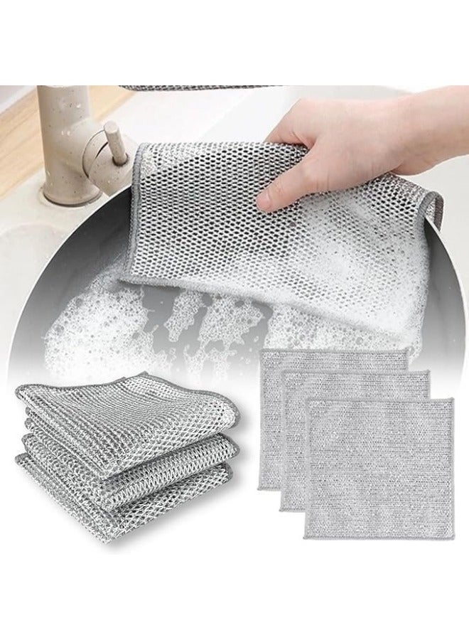 12قطعة الفوطه العبقرية بديل سلك المواعين - Image 5