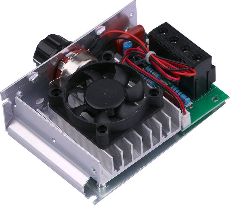 Yeeco AC 110V 10000W SCR Electronic Voltage Regulator Motor Speed Control Thermostat Governing Governor dimmer - Image 3