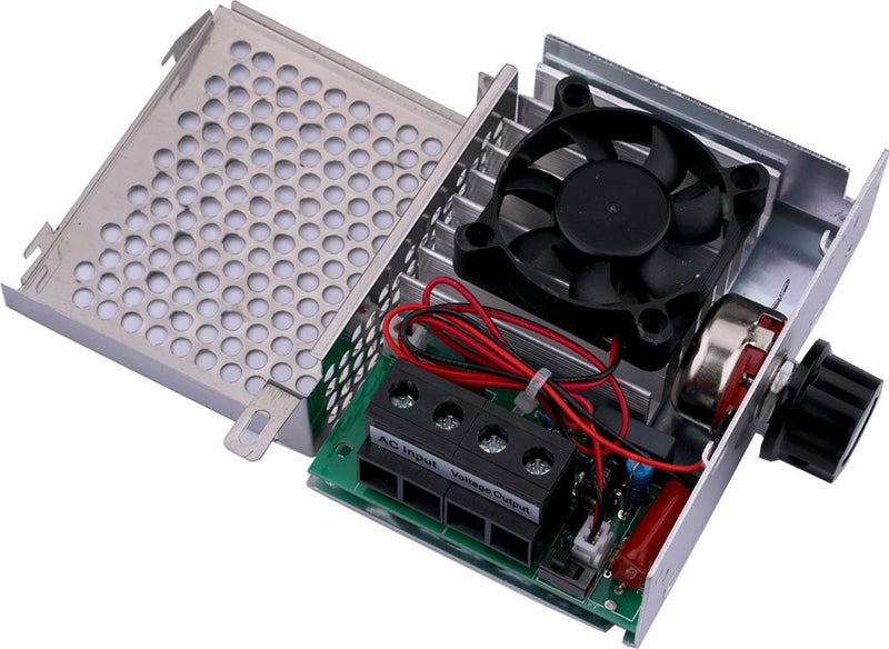 Yeeco AC 110V 10000W SCR Electronic Voltage Regulator Motor Speed Control Thermostat Governing Governor dimmer - Image 5