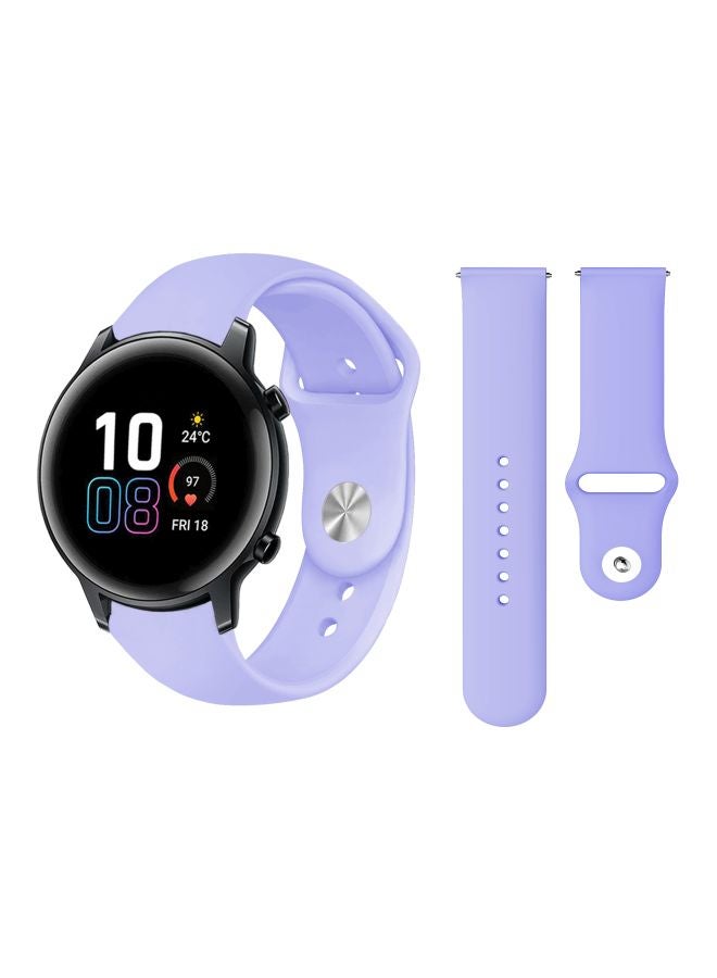 Perfii Replacement Band For Honor MagicWatch 2 42mm Lilac Purple - Image 2