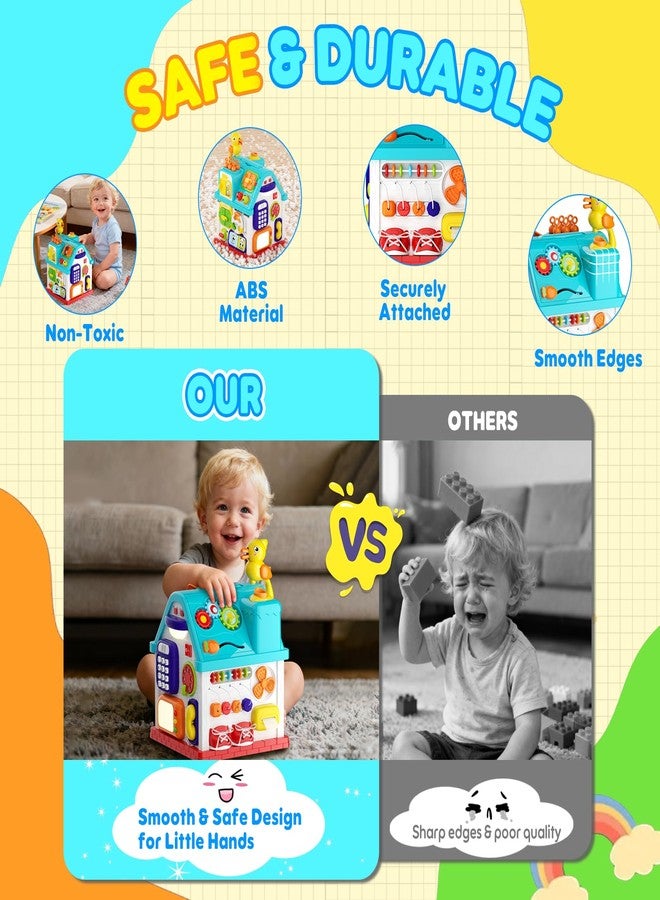 Noltola Toddler Toys for 1 Year Old Girl & Boy Gifts, Christmas &1st Birthday Gifts Toys for Ages 0-2, 20-in-1 Musical Learning House Baby Toys 6-12 12-18 Months, Montessori Sensory Toys for Toddlers 1-3 - Image 3