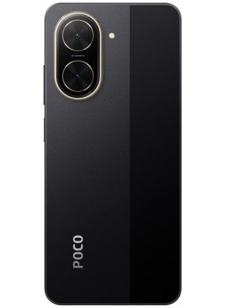 هاتف POCO C71 ثنائي الشريحة باللون الأسود وذاكرة الوصول العشوائي (RAM) سعة 4 جيجابايت وذاكرة تخزين داخلية 128 جيجابايت ويدعم تقنية الجيل الرابع - الإصدار العالمي - view 2