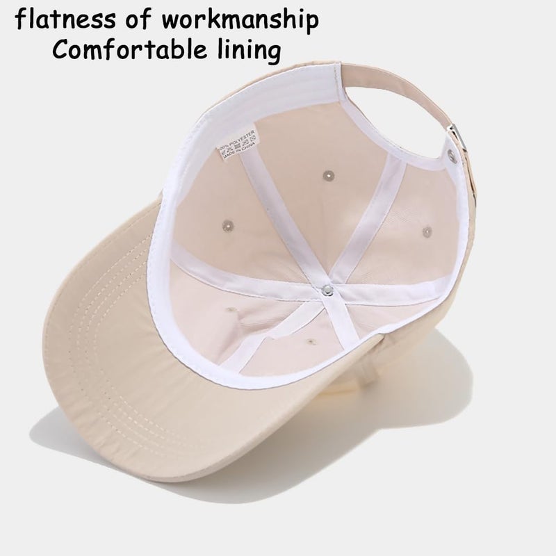 Ptduabenlu Waterproof Baseball Cap Breathable UPF50+ Caps for Men Women Outdoor Sport Adjustable Rain Quick Dry Hat Black - Image 5