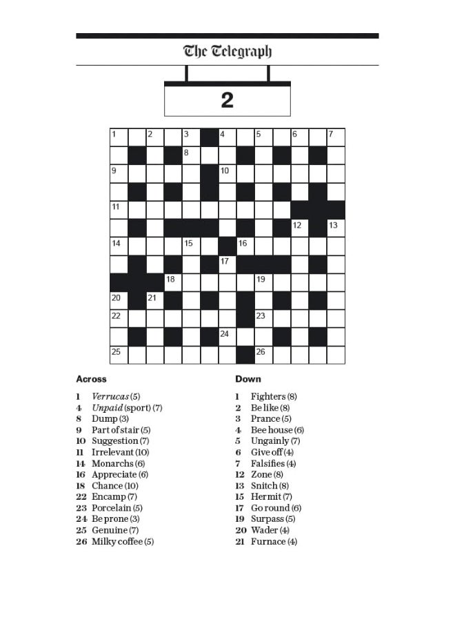 The Telegraph Big Book of Quick Crosswords 10  - Image 4