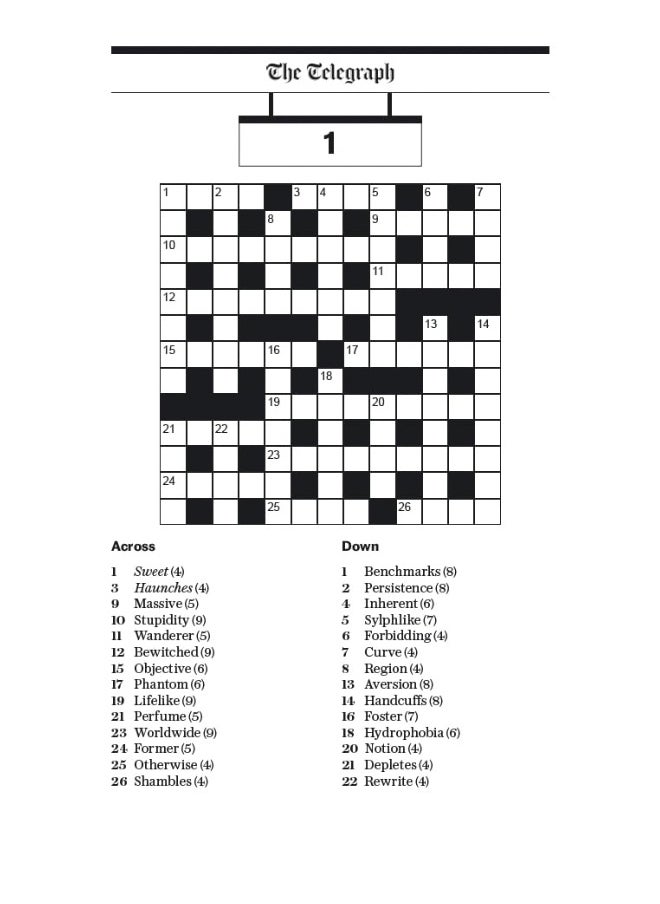 The Telegraph Big Book of Quick Crosswords 10  - Image 3