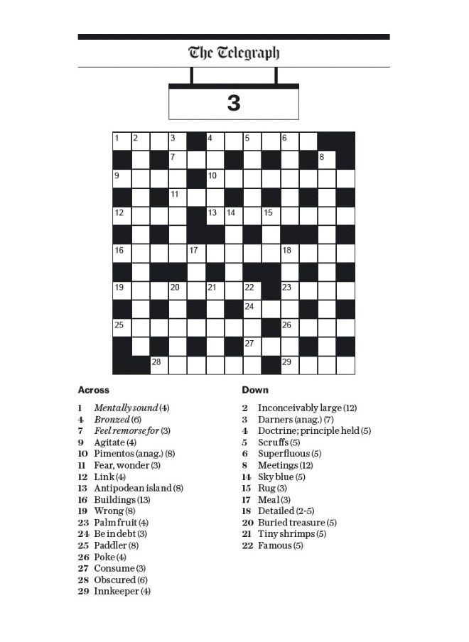 The Telegraph Big Book of Quick Crosswords 10  - Image 5