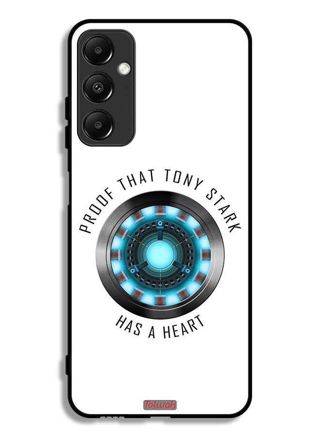 Tolwak Samsung Galaxy A05s Protective Case Cover Proof That Tony Stark Has A Heart - Image 1