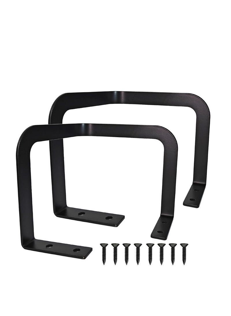 Generic 2 - Piece Set of Bed - corner Mattress Fixing Rod Brackets and Mattress Anti - slip Stopping Kits. Made of metal, it's sturdy and durable, effectively preventing the mattress from slipping and stabilizing it easily. - Image 2