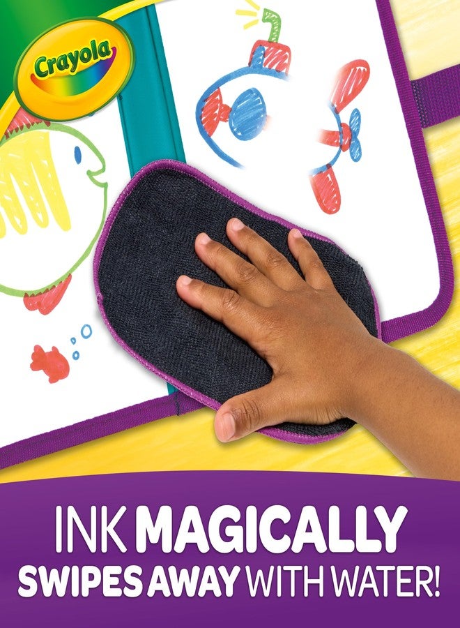 Crayola Color & Erase Drawing Board for Kids, Travel Coloring Kit, Drawing Toy, Toddler Coloring Set, Gift for Kids, 3+ - Image 5