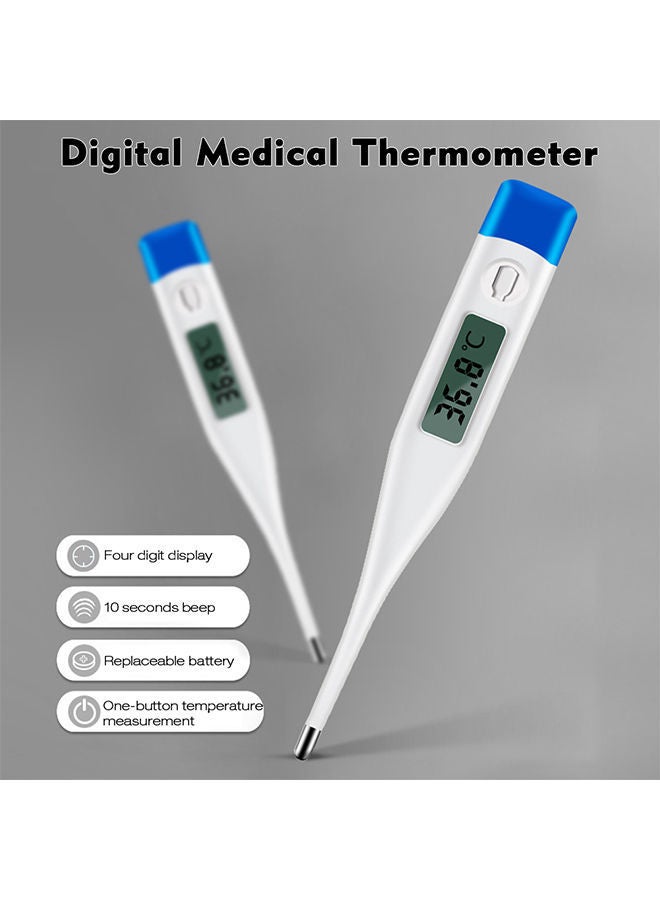 NIBEMINENT Digital Thermometer With Display Alarm Beeper - Image 2