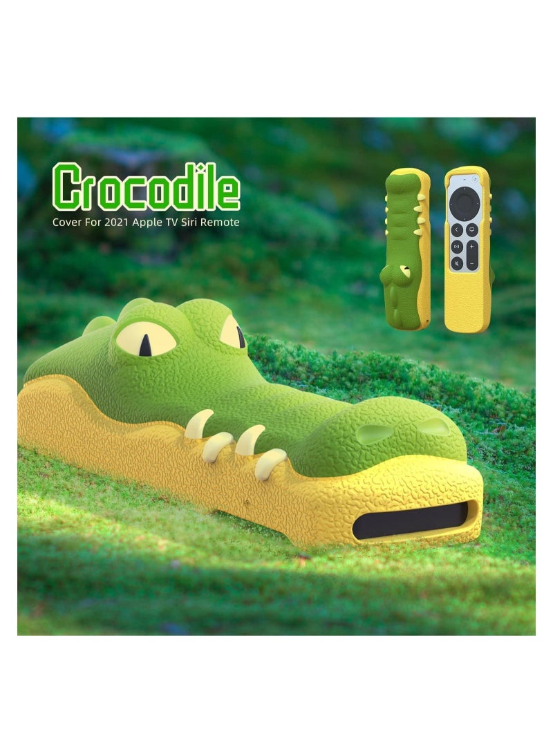 Captaintech Remote Silicone Case Compatible with Apple TV Siri Remote 2nd Gen 2022,Apple TV 4K 2021 and Apple AirTag Non-Slip Shockproof Apple TV Remote Protective Cover Drop Protection - Image 3