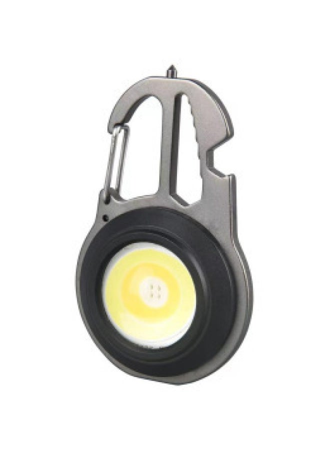 Loquat USB Outdoor Multifunctional Portable COB Mini Portable Work Light Keychain Light Car Repair Light-Color:W5137 (bracket Type) - Image 1