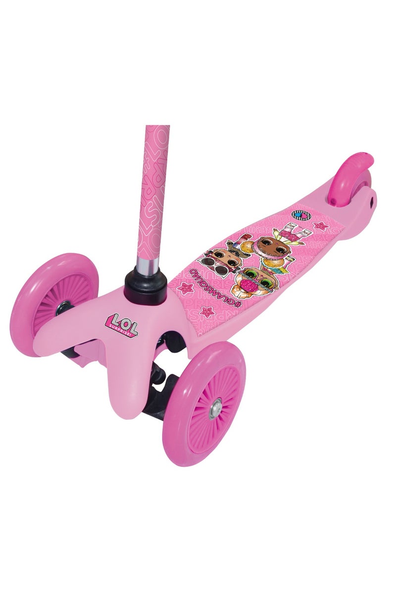 MONDO LOL Surprise 3-wheeled Scooter Twist N Roll | Pink Scooter | Kids Scooter | Outdoor Adventure - Image 2