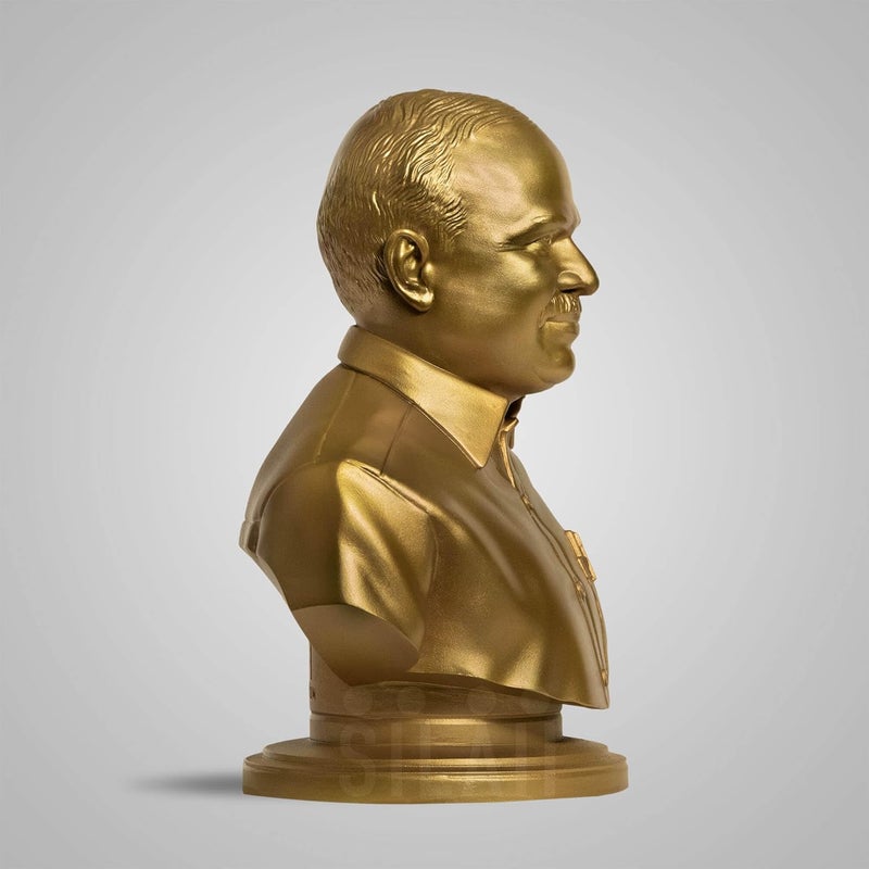 SILAII Y S Rajasekhara Sculpture 8 INCH Gold Colour - Image 4