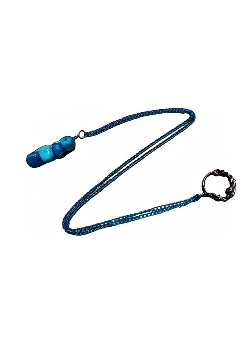 tag The turquoise stone pendulum used in magnetic hypnosis  - Image 1