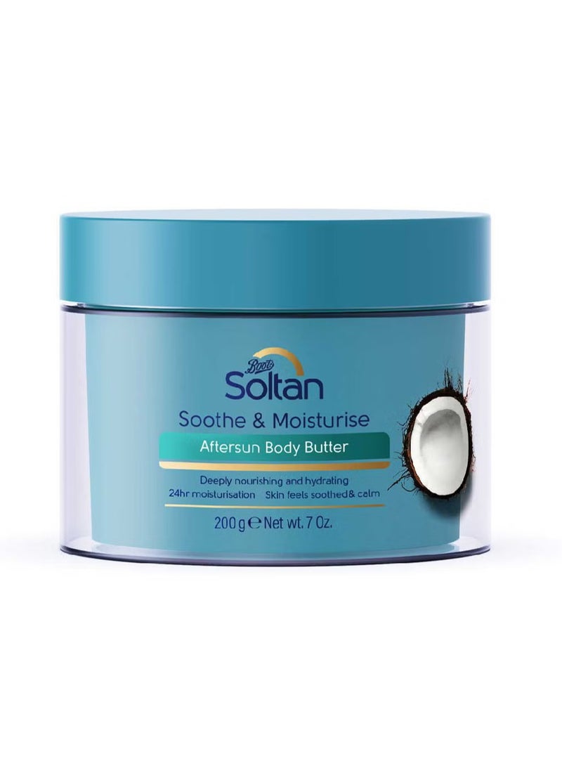 Soltan Soothe & Moisturise Aftersun Body Butter - 200g