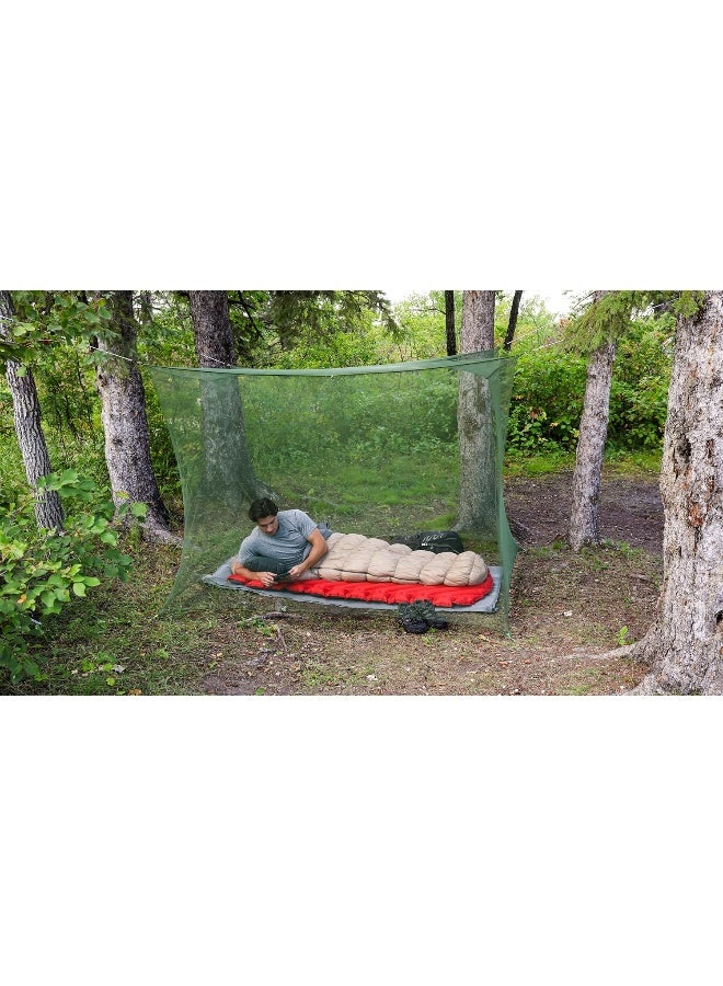 Coghlan's Mosquito Net, Backwoods, Olive Green, Double Wide / 240-mesh - Image 5