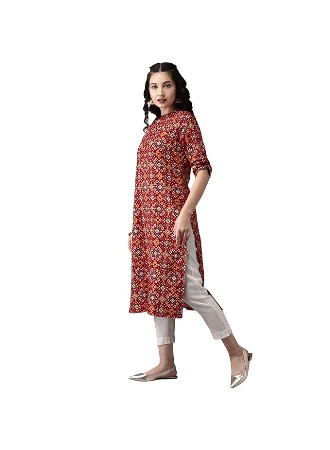 Pinkmint store Women's Crepe Regular Fashion Kurta (pack of 3) 4XL - Image 3