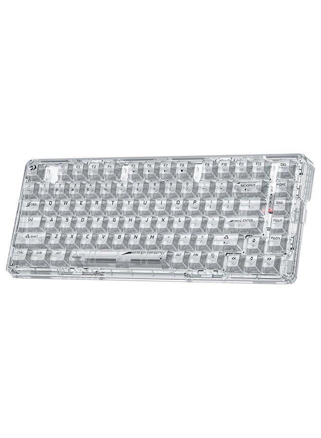 ريدراجون لوحة مفاتيح الألعاب الميكانيكية اللاسلكية Elf Pro K649CT RGB. - Image 2