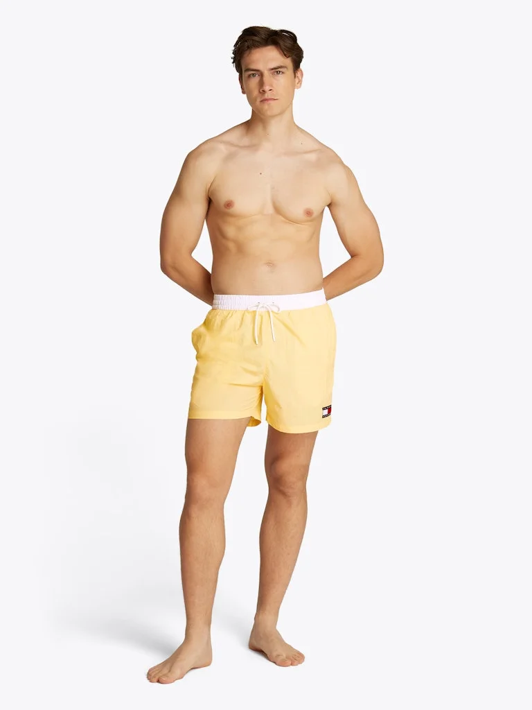 TOMMY HILFIGER Medium Length Drawstring Swim Trunks