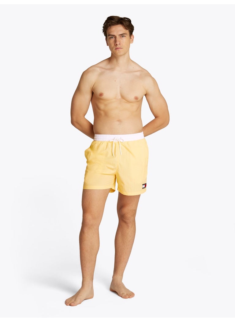 TOMMY HILFIGER Medium Length Drawstring Swim Trunks  - Image 4
